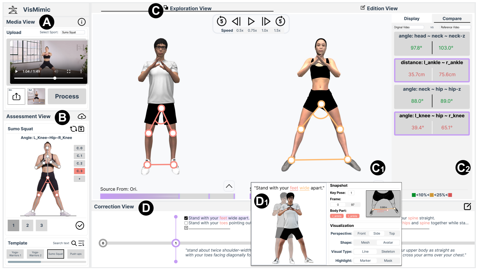 Preview image for VisMimic: Integrating Motion Chain in Feedback Video Generation for Motor Coaching